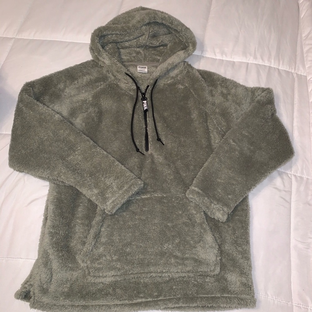 PINK Hooded Sherpa